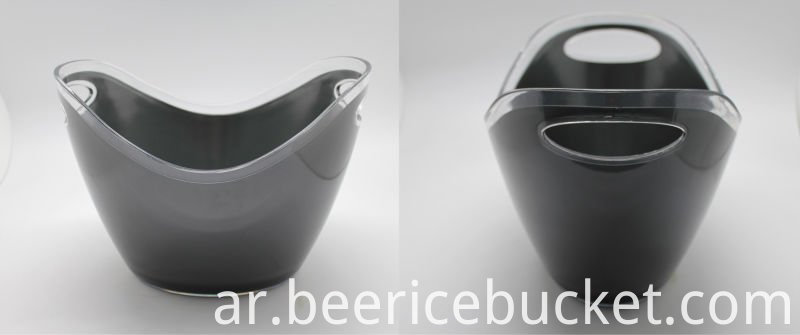 تعزيز هدية البلاستيك دلو الثلج Promotion gift plastic ice bucket